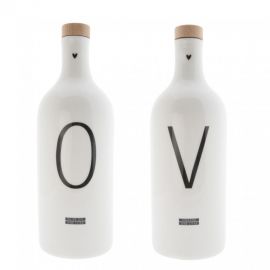 Lahev na olej a ocet - white - 1000 ml - Bastion Collections