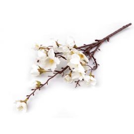Umělá větvička třešňový květ - 43 cm