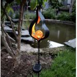 Solární dekorace - plamen - 85 cm