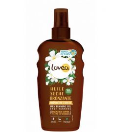Lovea Tónovací Olej ve spreji urychlující opálení - Bez SPF - Tahitská Monoi, 150ml