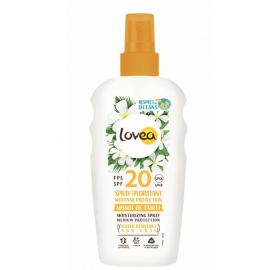 Lovea Voděodolný Ochranný sprej na opalování SPF 20 - Tahitská Monoi, 150ml