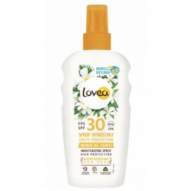 Lovea Voděodolný Ochranný sprej na opalování SPF 30 - Tahitská Monoi, 150ml