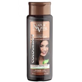 Natur Vital Šampon pro přirozeně kaštanově hnědé a barvené vlasy, 300ml