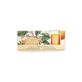 Somerset Toiletry Dárková sada se svíčkou - Pomeranč, 2ks