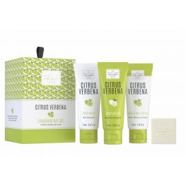 Scottish Fine Soaps Luxusní dárková sada - Citrus Verbena, 4ks