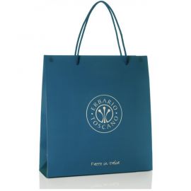 Erbario Toscano Velká dárková taška - modrá 38x38 cm