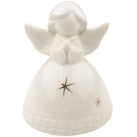 Anděl porcelánový - 8 cm