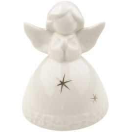 Anděl porcelánový - 8 cm