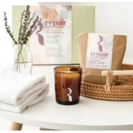 Somerset Toiletry Antistresová dárková sada do koupele - Pepř, Mandarinka a Levandule, 2ks