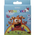 Voskovky jumbo - příšerka, 6 ks, kulaté