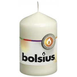 Válec svíčka Bolsius, 80/48 mm - krémová