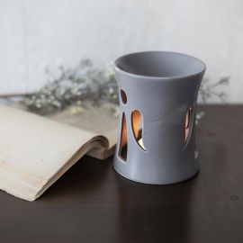 Porcelánová aromalampa - anděl - 10,8x13cm