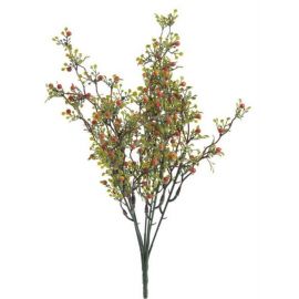 Větvička hloh - červenooranžová - 35cm