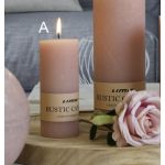 Rustic Candle - terakota
