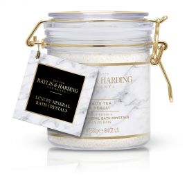 Luxusní krystaly do koupele - Bílý čaj a neroli, 550g