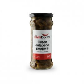 The ChilliDoctor s.r.o. Nakládané Green Jalapeño chilli papričky, krájené 330 g