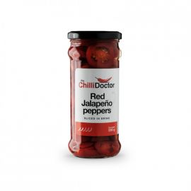 The ChilliDoctor s.r.o. Nakládané Red Jalapeño chilli papričky, krájené 330 g