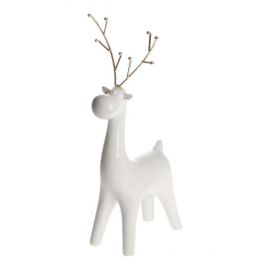 Det Gamle Apotek - Vánoční dekorace - porcelánový jelen