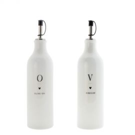 Lahve na olej a ocet - White - Bastion Collections
