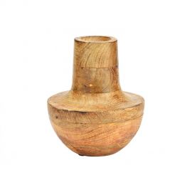 Dřevěná váza