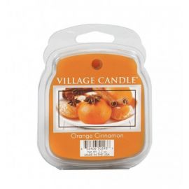 Village Candle Vosk - Orange Cinnamon - Pomeranč a skořice, 62g