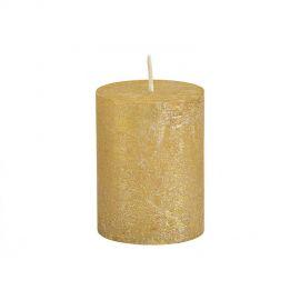 Třpytivá svíčka - zlatá
