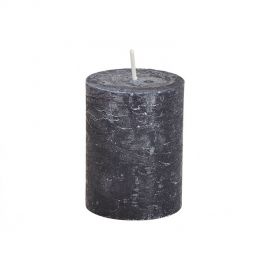 Svíčka z černého vosku 6,8x9x6,8cm
