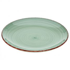 Keramický talířek - zelený, 19x2x19cm
