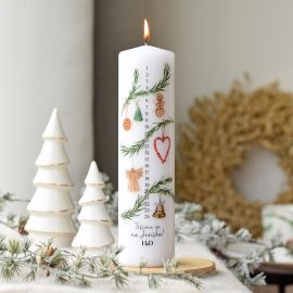 Adventní svíčka - kolekce - Kouzlo Vánoc - Velkoobchodní balení 10ks