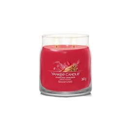 YANKEE CANDLE - Třpytivá skořice - SIGNATURE STŘEDNÍ