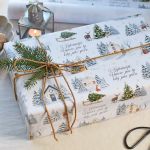 Balicí papír - Zimní krajina - Vánoce spolu