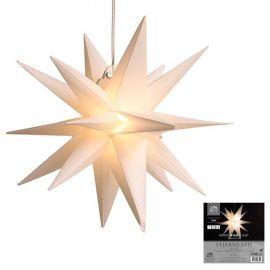 LED hvězda na zavěšení - 25x25 cm