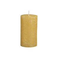 Třpytivá svíčka - 6,8x12x6,8 cm
