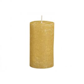 Třpytivá svíčka - 6,8x12x6,8 cm