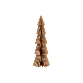 Papírový stromeček s glitry - 14x40x14cm
