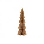 Papírový stromeček s glitry - 10x30x10cm