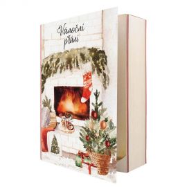 Kosmetická sada kniha Vánoční přání