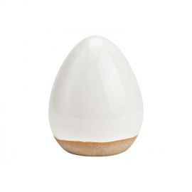 Keramické dekorativní vejce - 9x11x9cm