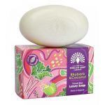 English Soap Company Tuhé mýdlo - Rebarbora & Kokos, 100g