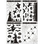 Okenní fólie strašidelný Halloween 35 x 50 cm