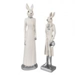 Dekorativní figurka králíka 34 cm