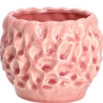 Keramický květináč Jana Ø14,3x11,6 cm -TO9, růžový