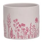 Keramický květináč Guren Ø13,5 cm pro orchidej, růžový
