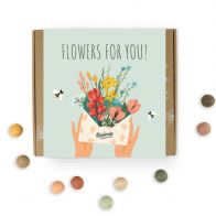 Blossombs - sada semínek divokých květin Flowers for you Medium – 4 ks