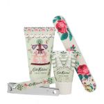 Cath Kidston Wild Flowers Wild Women Manikúrní set v plechové dóze, 4 ks