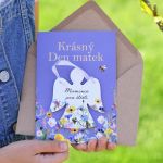 Přání s dárkovým andělem - Krásný Den matek