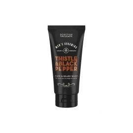 Ostropestřec & Černý pepř Mycí gel na pleť a vousy, 150 ml