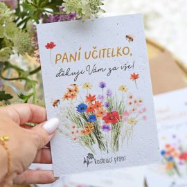 Rostoucí přání - Paní učitelce