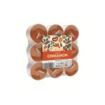 Sweet Cinnamon Sada čajových svíček, 18 ks