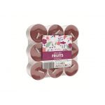 Wild Red Fruits Sada čajových svíček, 18 ks